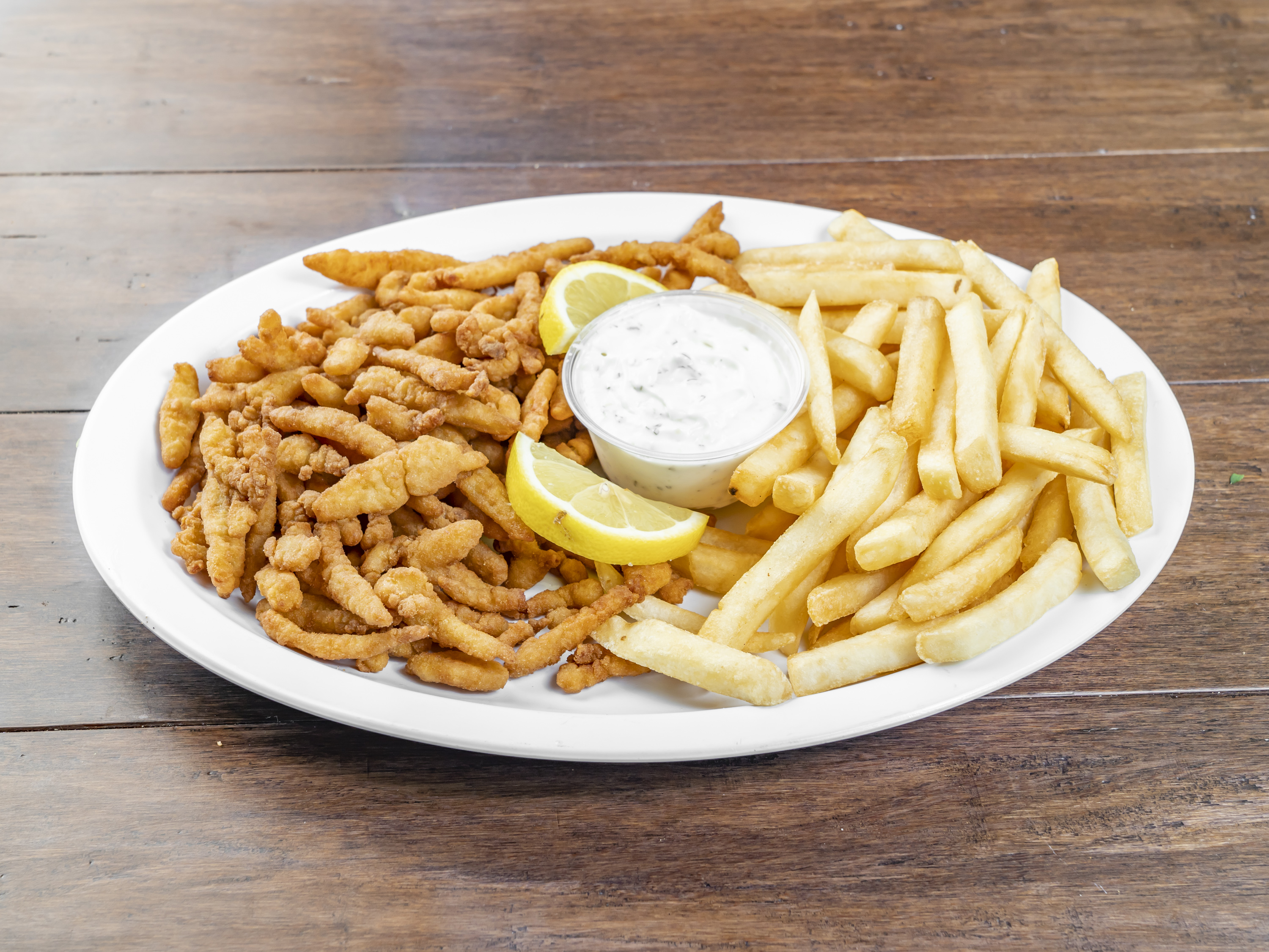 Order Fried Clams with Fries food online from Westover Pizza store, Stamford on bringmethat.com