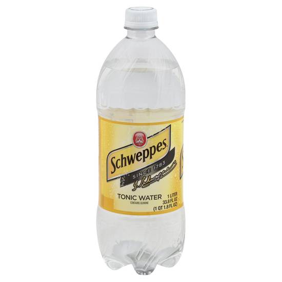 Order Schweppes Tonic Water (33.8 oz) food online from Rite Aid store, El Cajon on bringmethat.com