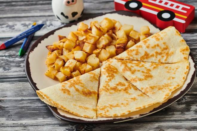 Order Kid's Cheesy-dilla food online from Egg Harbor Cafe store, Chicago on bringmethat.com