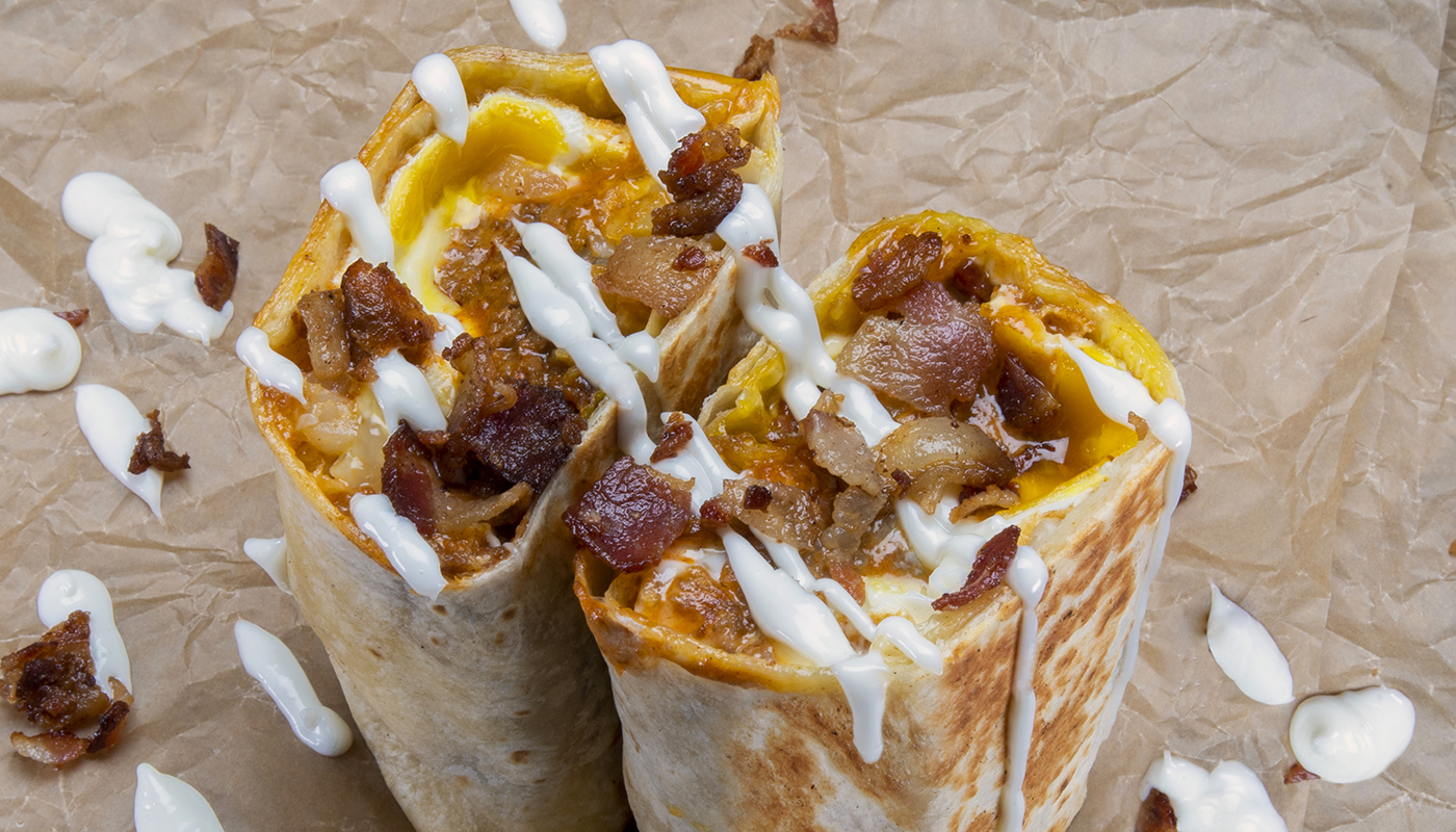 Order HANGOVER BURRITO food online from Dog Haus store, Bethesda on bringmethat.com