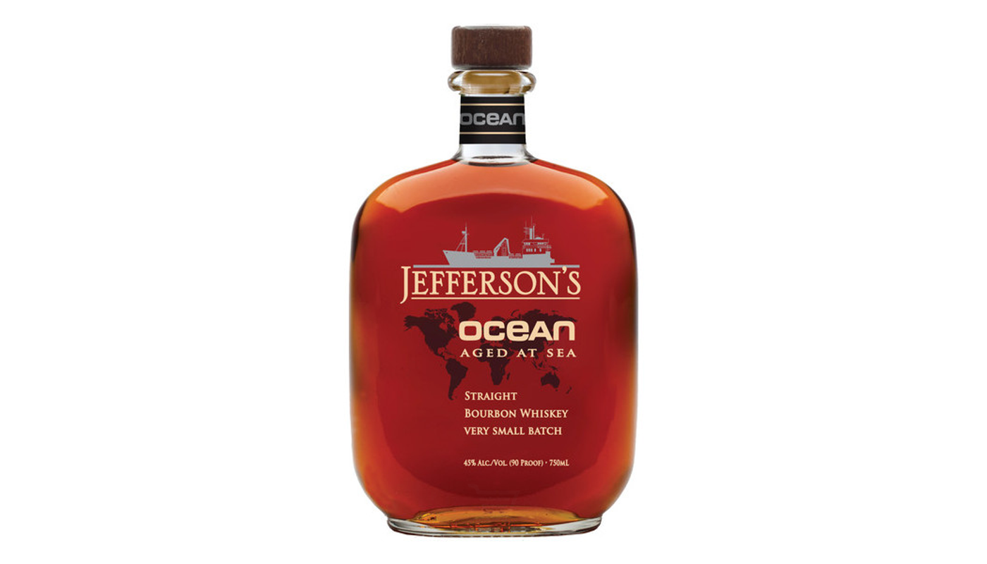 Order ⛴ Jefferson's Ocean Aged at Sea Very Small Batch | 750mL food online from Circus Liquor store, Santa Clarita on bringmethat.com