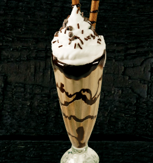 Order Armenian Coffee Milkshake food online from Lucy's Waffles & Ice Cream store, Las Vegas on bringmethat.com