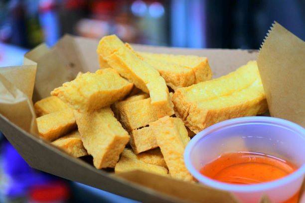 Order Fried Tofu food online from Boba Indeed store, Whittier on bringmethat.com