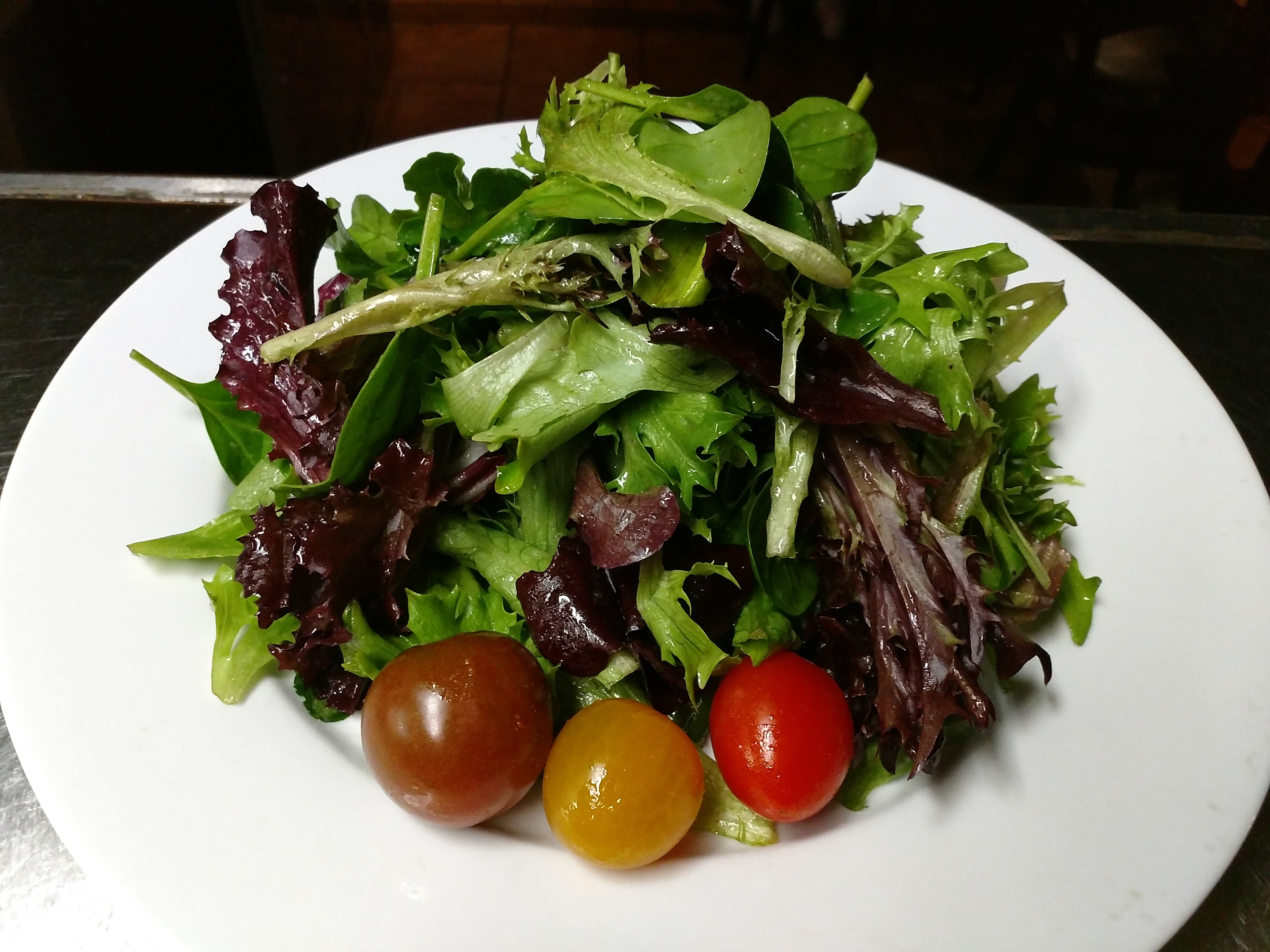 Order Mixed Greens Salad food online from Al Forno Caffe store, Costa Mesa on bringmethat.com