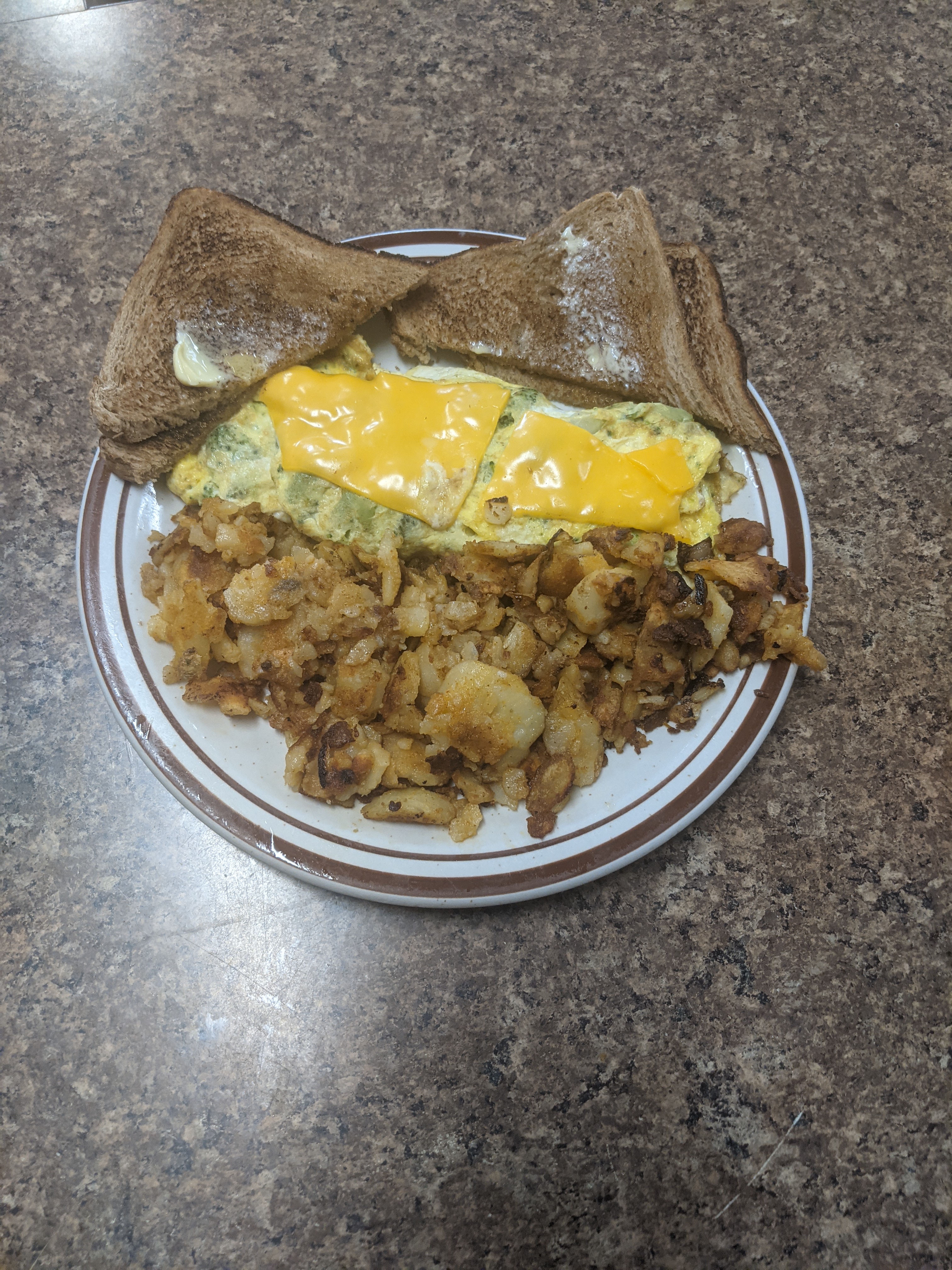 Order Broccoli and Cheese Omelette food online from Parkside Diner store, Rochester on bringmethat.com