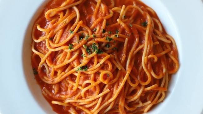 Order Spaghetti Marinara food online from Lucca Pizzeria & Ristorante store, La Grange on bringmethat.com