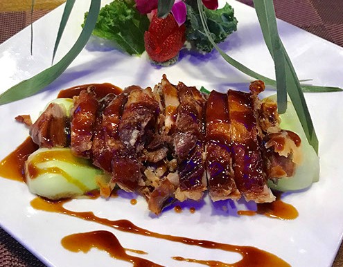 Order Crispy Duck food online from Izumi Japanese Steak House & Sushi Bar store, Windsor Locks on bringmethat.com
