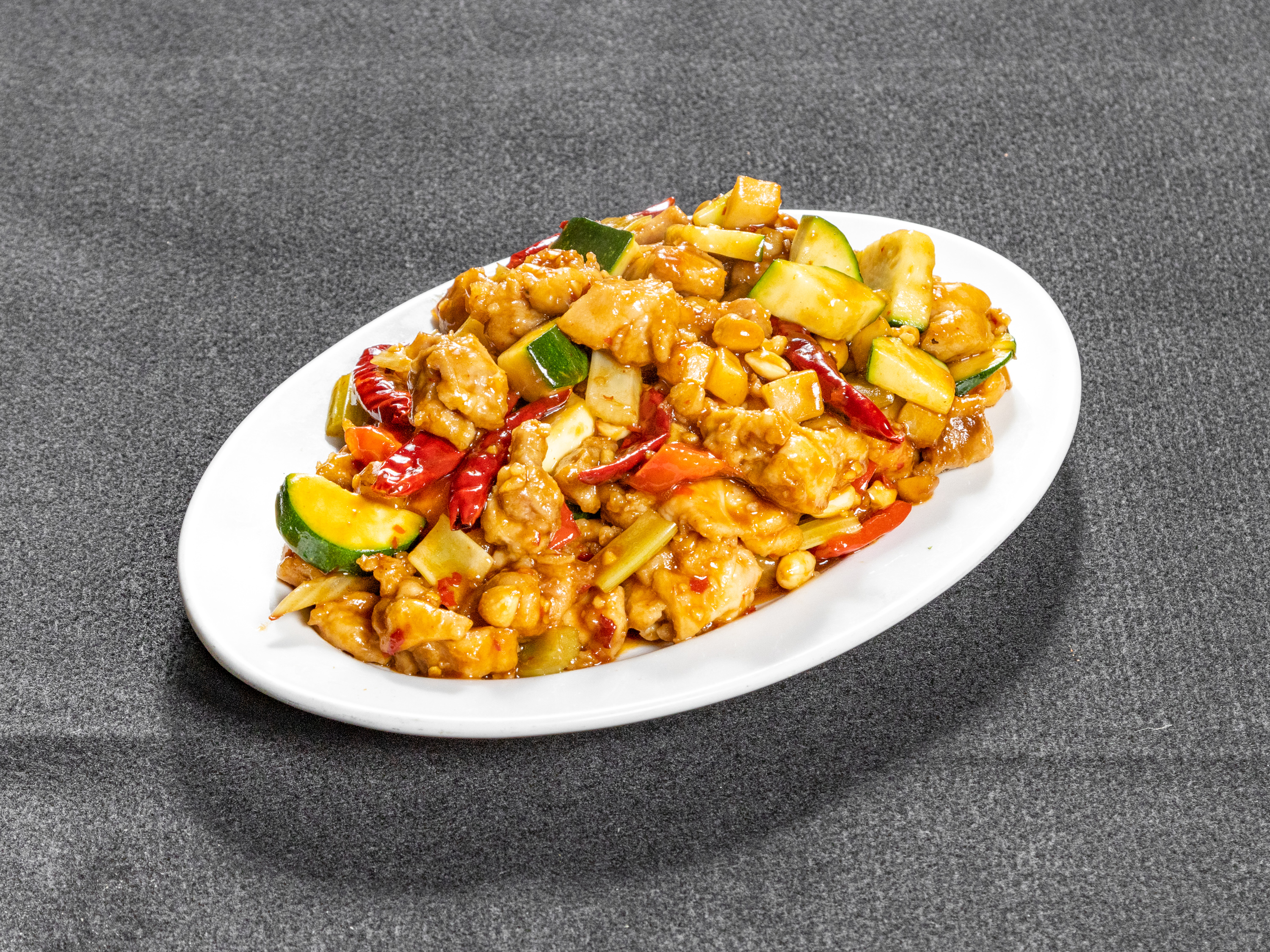 Order Kung Pao Chicken food online from Chinatown Cafe store, Denton on bringmethat.com