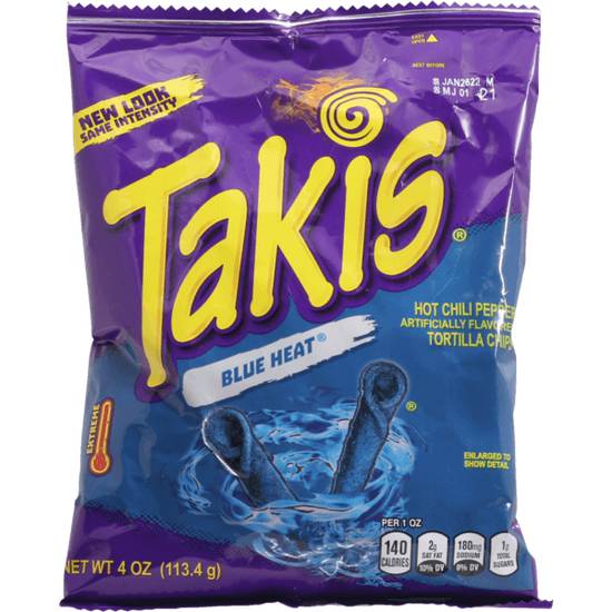 Order Takis Blue Heat 4oz food online from Casey's store, Omaha on bringmethat.com
