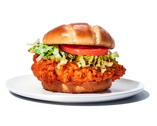 Order Buffalo Chicken Sandwich food online from Hootie Bait & Tackle store, Oklahoma City on bringmethat.com
