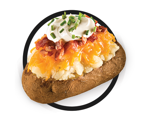 Order King Potato food online from Great Steak & Taco Time store, Chicago on bringmethat.com
