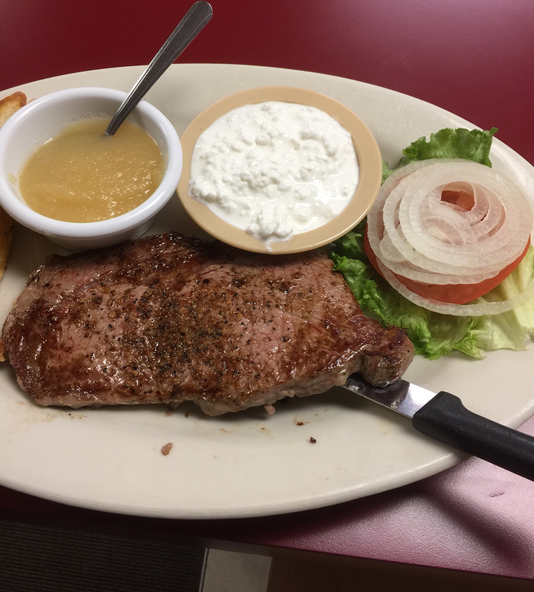 Order Ribeye food online from Homestyle Grille store, Bartonville on bringmethat.com