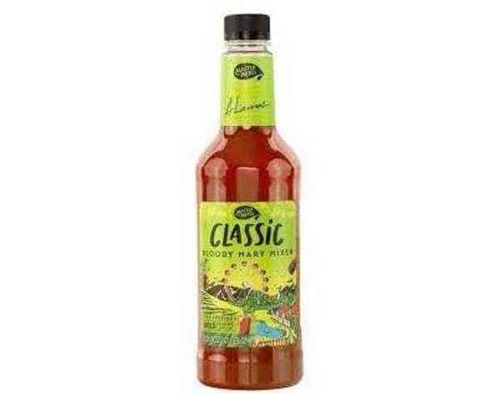 Order Master Of Mixes Bloody Mary Mix 750ml food online from Windy City Liquor Market store, El Cajon on bringmethat.com