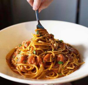 Order Spaghetti Pomodoro food online from Tick Tock Diner store, New York on bringmethat.com