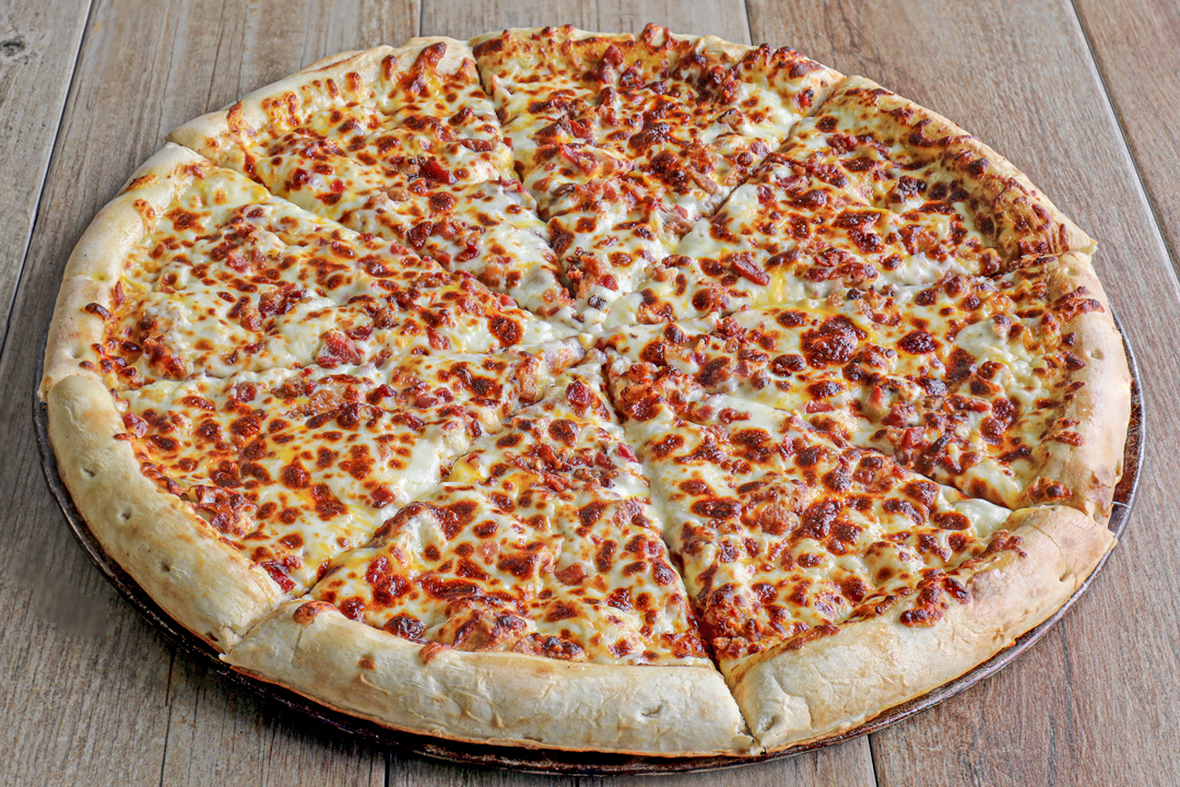 Order Breakfast Pizza food online from The Depot Express store, Montezuma on bringmethat.com