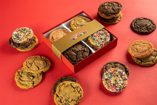 Order 12 Assorted Regular Cookie Box food online from Great American Cookies store, Hurst on bringmethat.com