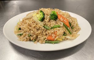 Order 53. Vegetarian Fried Rice food online from Mahar Thai Taste store, Saint Paul on bringmethat.com