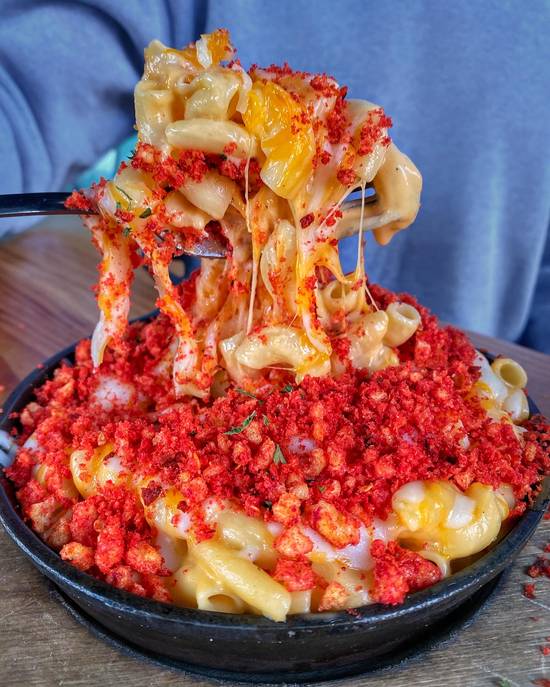 Order HOT CHEETOS TRUFFLE MAC food online from The Dive Skc store, Temple City on bringmethat.com