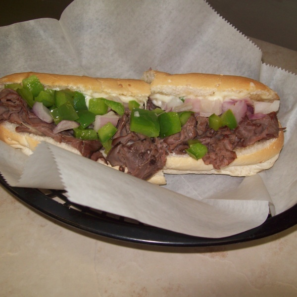 Order Philly Premium Sub food online from Rinaldi Pizza & Sub Shop store, Marne on bringmethat.com