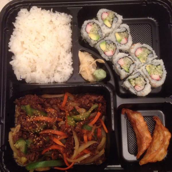 Order Bulkogi Dinner Box food online from Umi Sushi store, Fresh Meadows on bringmethat.com