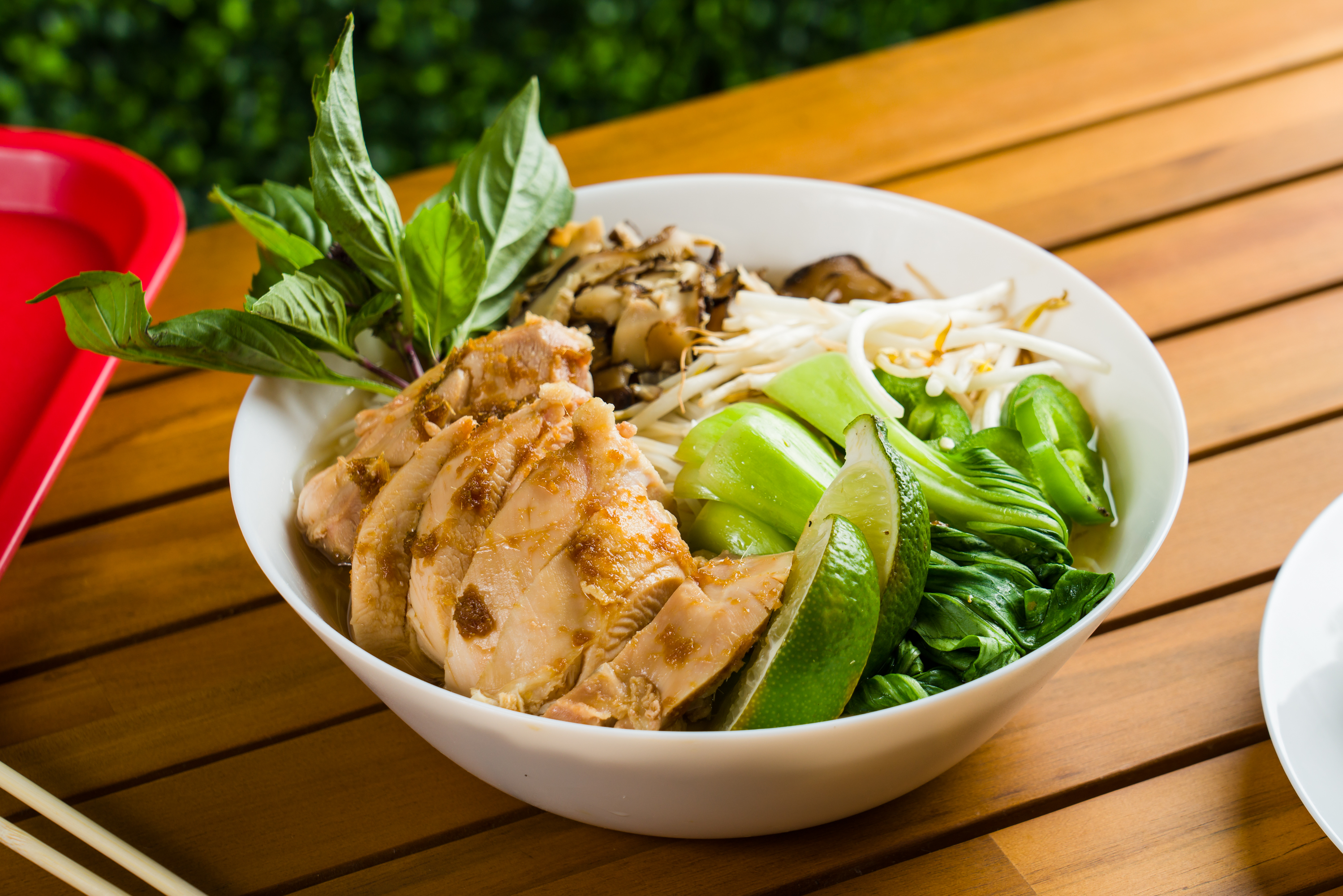 Order Lemongrass Chicken Pho food online from Lucy's Vietnamese Kitchen store, Brooklyn on bringmethat.com