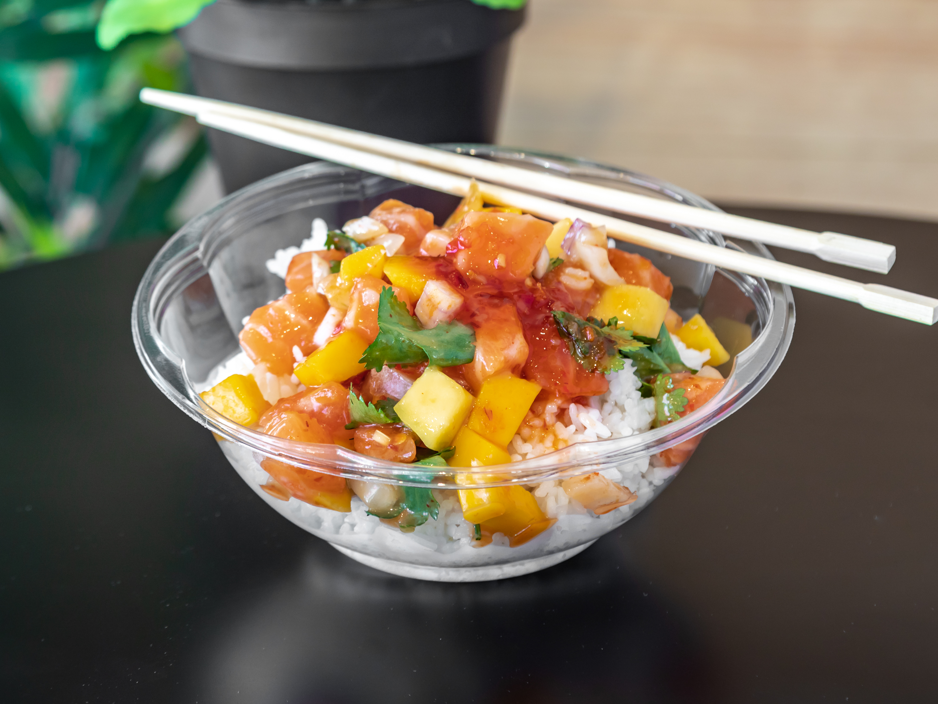 Order Miso Salmon Signature Bowl food online from Poke Don store, Manchester on bringmethat.com