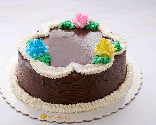 Order Chocolate Greeting Cake 8"rd food online from Goldilocks store, National City on bringmethat.com