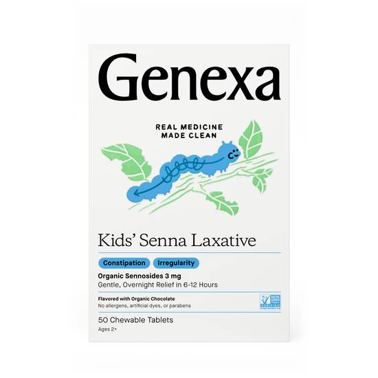Order Genexa Lax-Aid Chewable Tablets for Children (50 ct) food online from Rite Aid store, BUTLER on bringmethat.com
