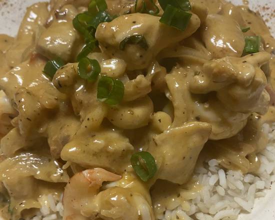 Order Bourbon Cashew chicken & Shrimp Orleans  food online from High Street Caffe store, West Chester on bringmethat.com