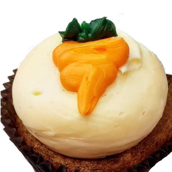 Order Carrot Cake Cupcake food online from Smallcakes store, Marietta on bringmethat.com