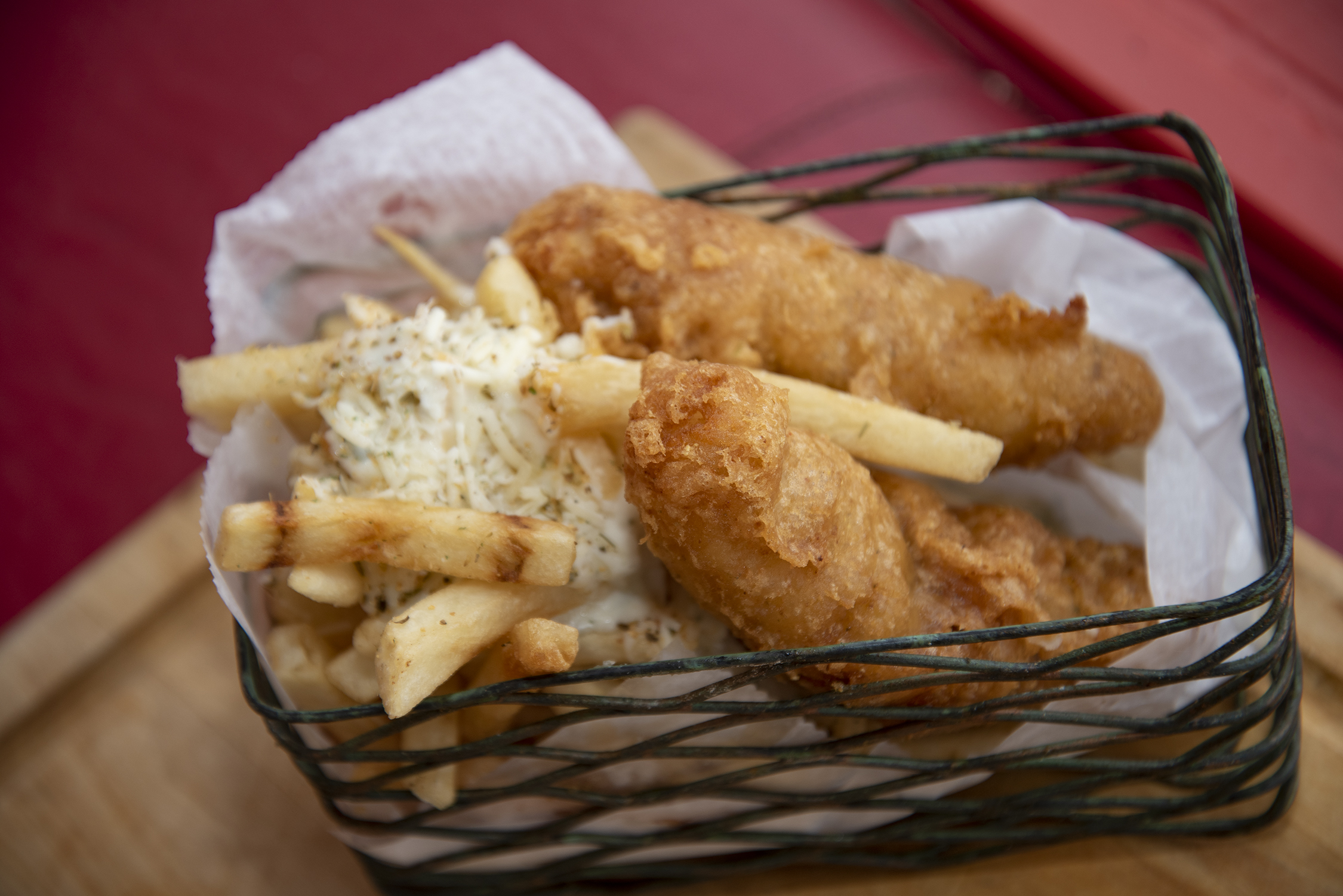 Order Jed's Fish & Chips Dinner food online from Jeds Detroit store, Detroit on bringmethat.com