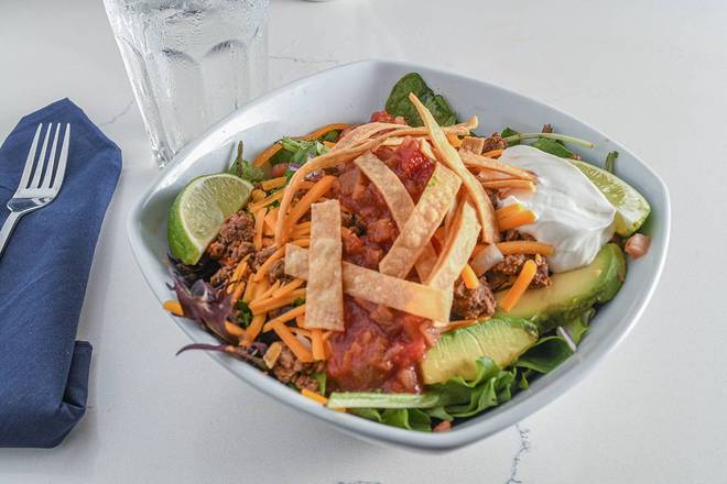 Order Taco Salad food online from Talia's Cafe store, Allen on bringmethat.com