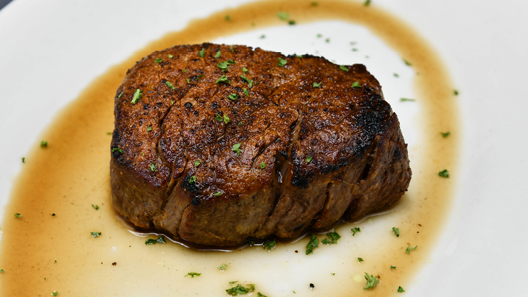 Order Center-Cut Filet Mignon 8 oz. food online from Morton The Steakhouse store, King of Prussia on bringmethat.com