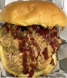 Order Chopped BBQ Sandwich food online from Soul Tasty store, Stamford on bringmethat.com