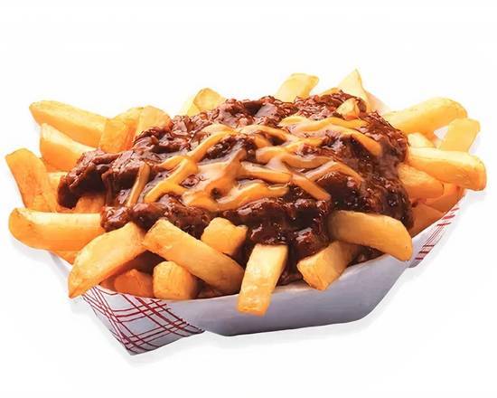 Order Chili Cheese Fries Small food online from Happy's Pizza store, Eastpointe on bringmethat.com