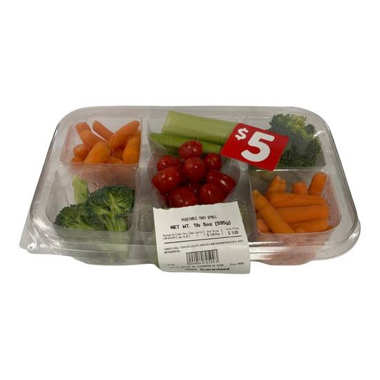 Order Vegetable Tray Small (21 oz) food online from Safeway store, Grass Valley on bringmethat.com