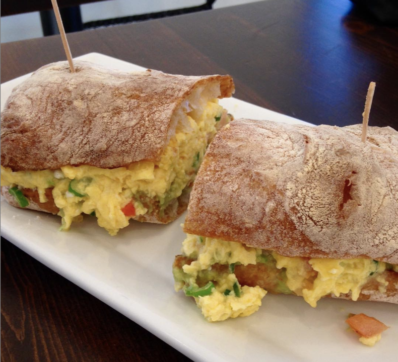 Order Egg Sandwich food online from The Daily Harvest Cafe store, Newhall on bringmethat.com