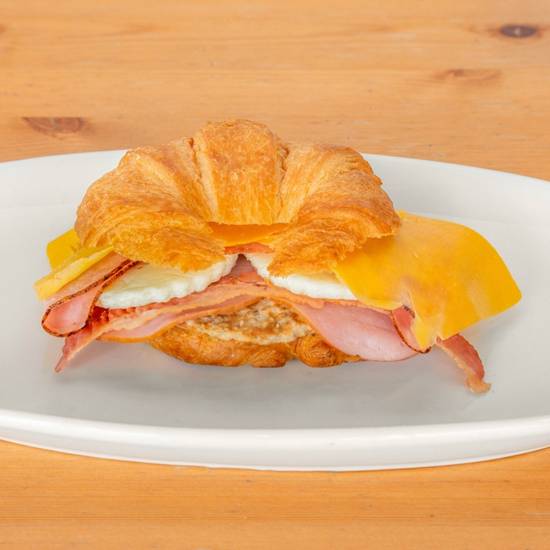 Order The Mega Breakfast Sandwich  food online from Sunsational Coffee store, Surprise on bringmethat.com