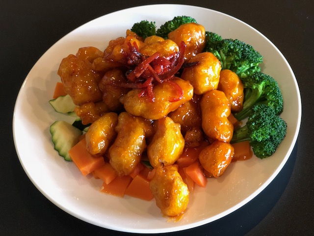 Order Orange Hot Wok Dish food online from Zume Asian Cuisine store, Denver on bringmethat.com
