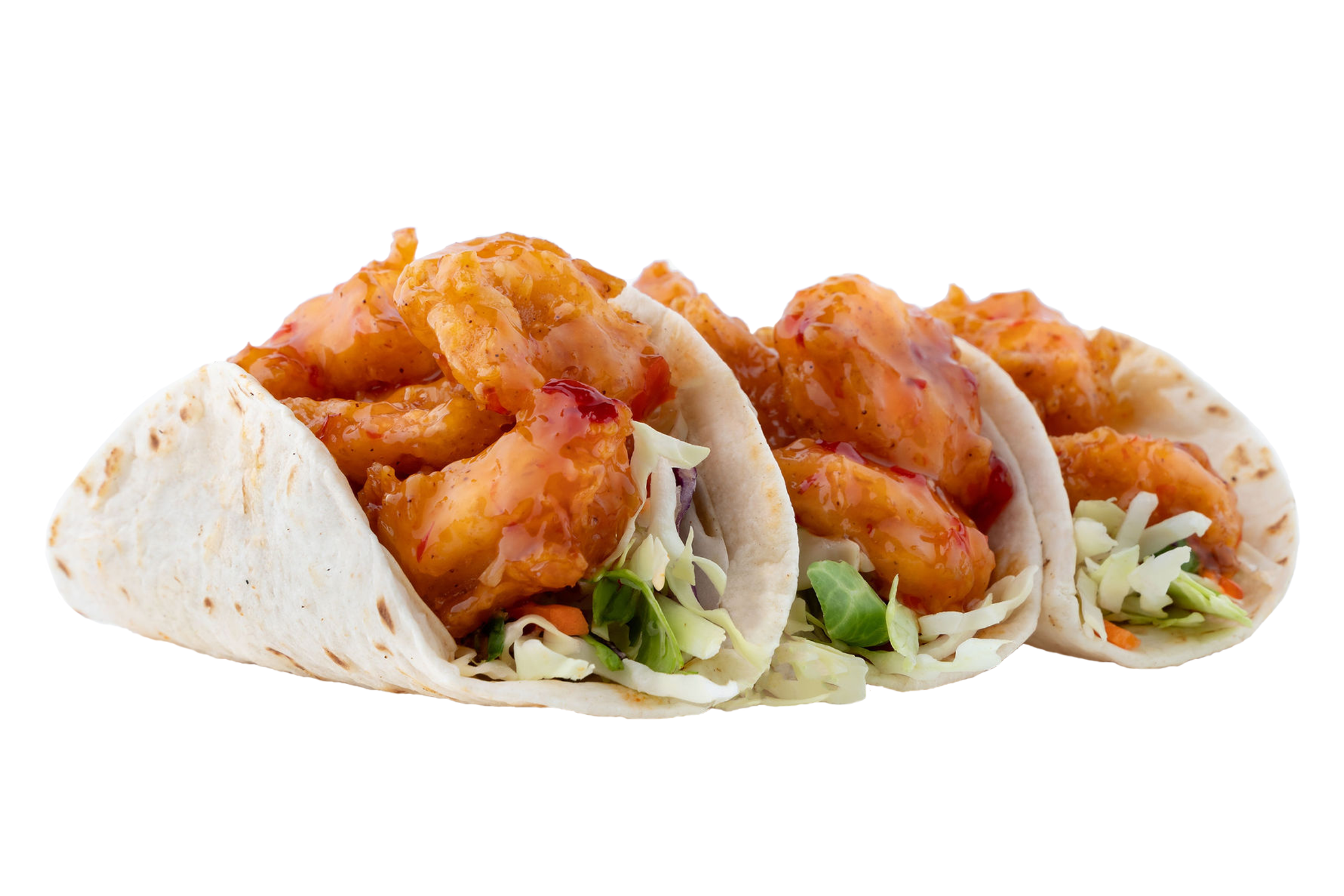 Order Buffalo Shrimp Tacos food online from Jeffersons - Brentwood store, Brentwood on bringmethat.com