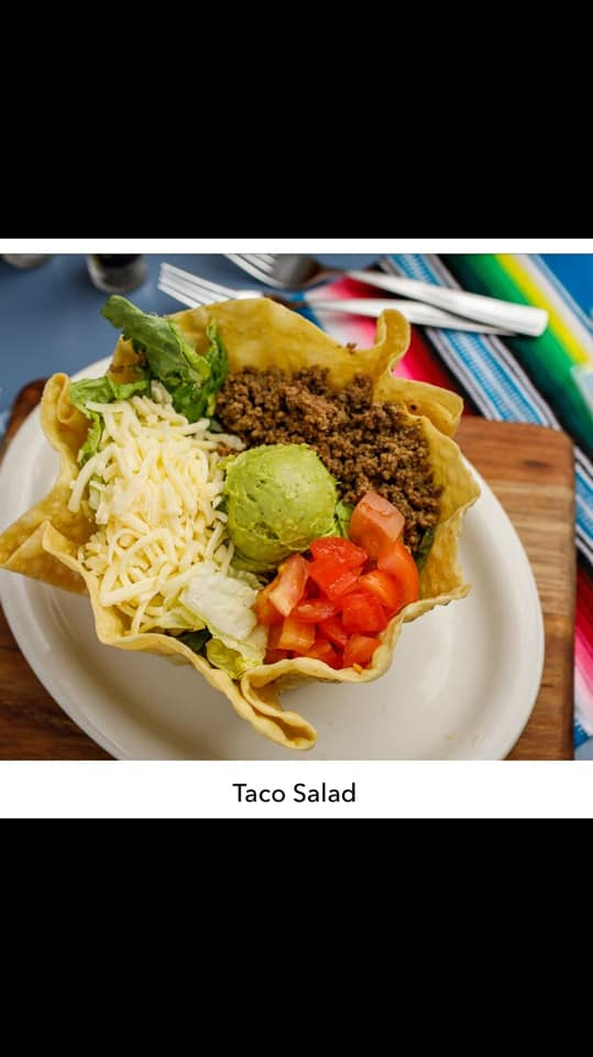 Order Taco Salad food online from Jalapenos Locos store, San Angelo on bringmethat.com