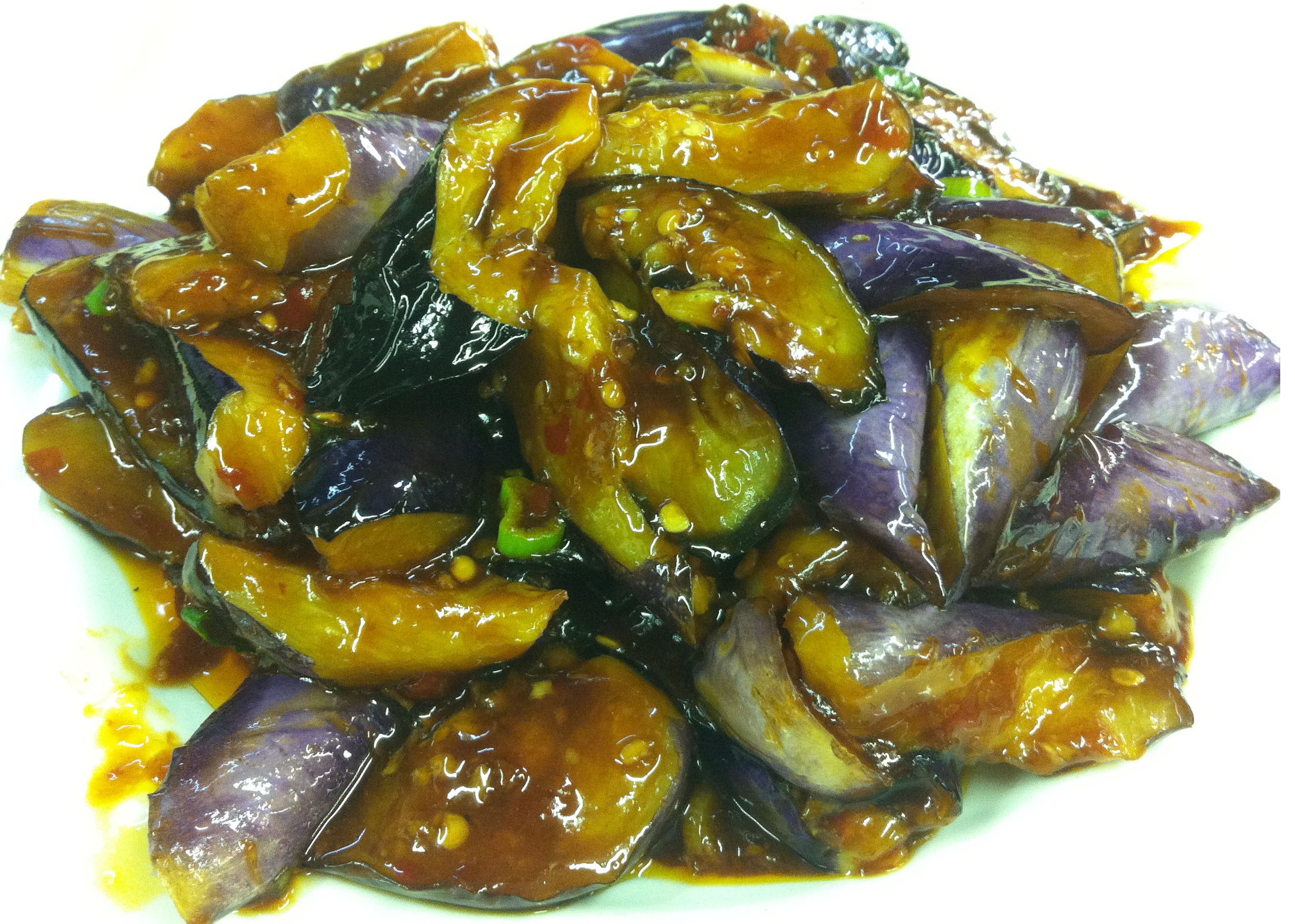 Order Eggplant in Garlic Sauce鱼香茄子 food online from Chengdu 23 store, Wayne on bringmethat.com