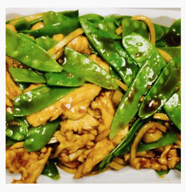 Order C4. Chicken with Snow Peas food online from Tea House store, Charlottesville on bringmethat.com