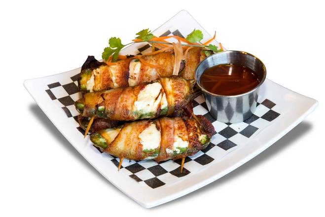 Order Bacon-Wrapped Jalapeno Pepper food online from Yum Thai store, Fort Wayne on bringmethat.com