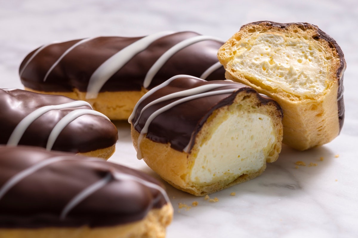 Order Chocolate Eclair food online from Kneaders Bakery & Cafe store, Saratoga Springs on bringmethat.com