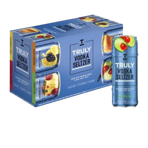 Order Truly Vodka Seltzer Variety - 12 oz can/8/pack food online from Bottle Shop & Spirits store, Los Alamitos on bringmethat.com