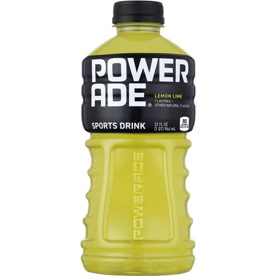 Order Powerade Sports Drink + B Vitamins Lemon Lime food online from Deerings Market store, Traverse City on bringmethat.com