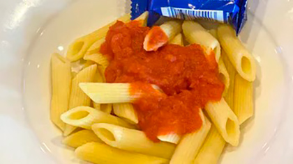 Order Kids Penne Pasta with Marinara food online from Hickory Tavern store, Wesley Chapel on bringmethat.com