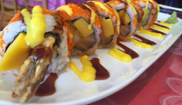 Order Golden Dragon Maki food online from Love Sushi store, Gaithersburg on bringmethat.com