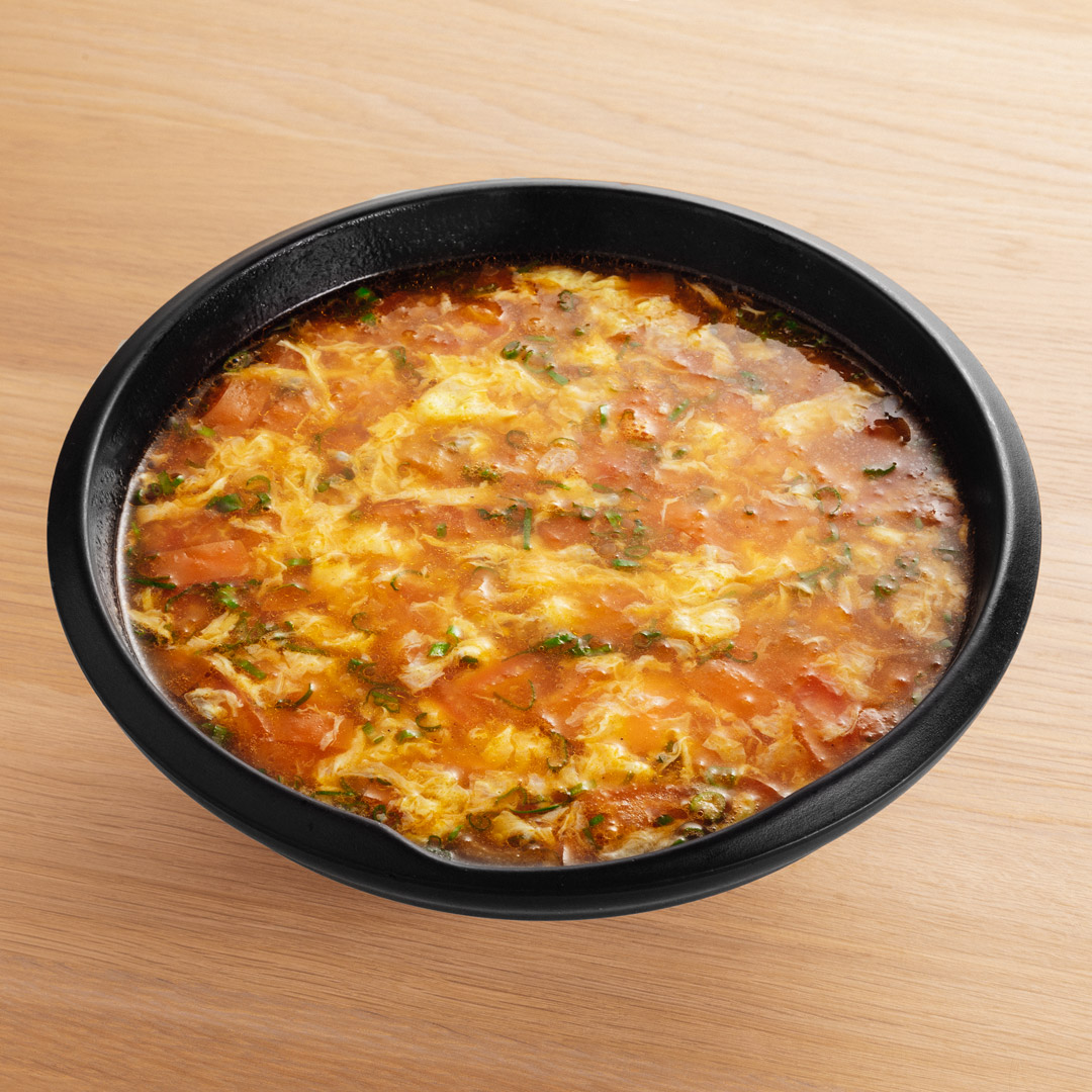 Order 18. Tomato Egg Soup food online from Tasty Noodle House store, Irvine on bringmethat.com